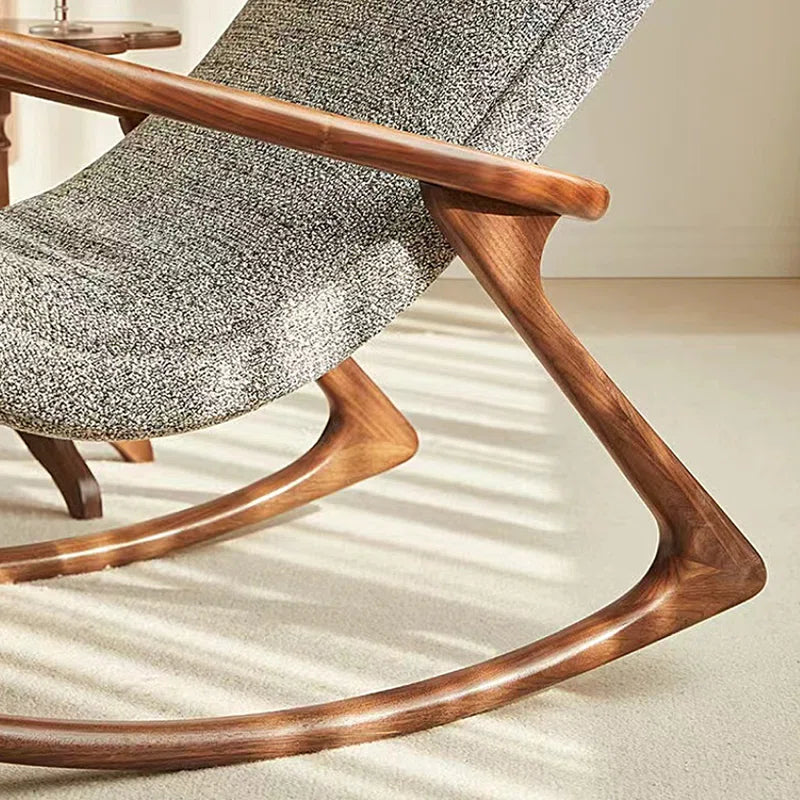 Modern Solid Wood Rocking Chair