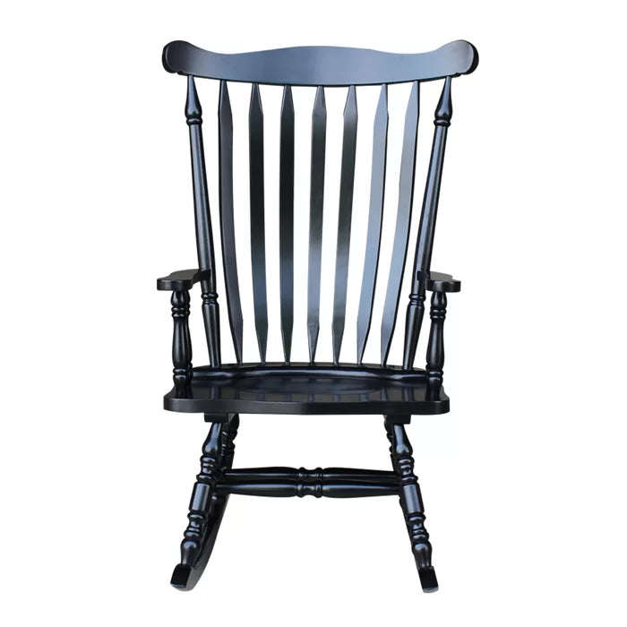 Kive Solid Teak Wood Rocking Chair
