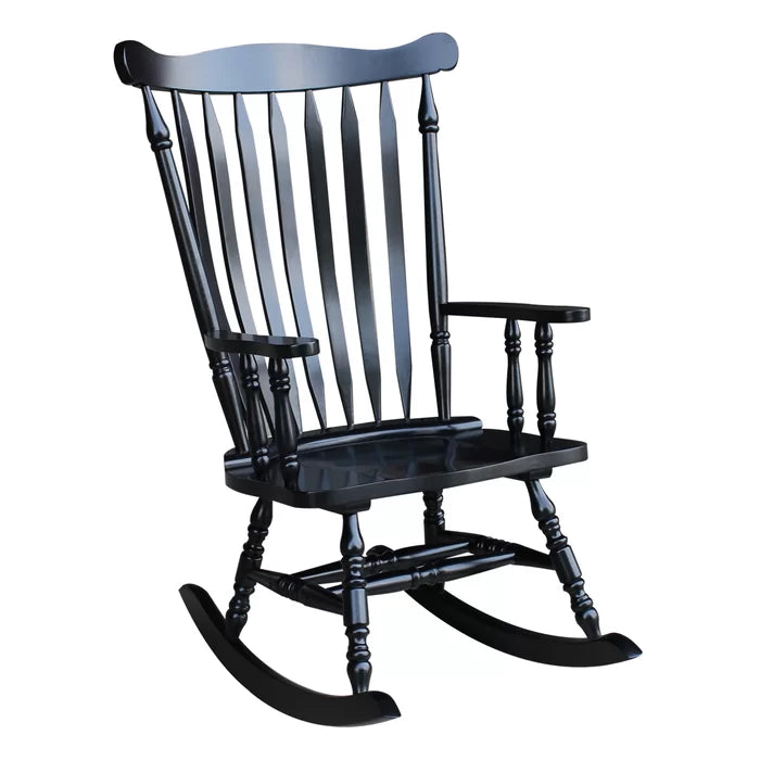 Kive Solid Teak Wood Rocking Chair