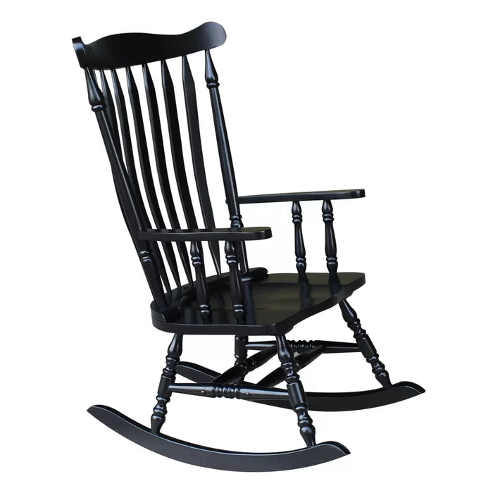 Kive Solid Teak Wood Rocking Chair