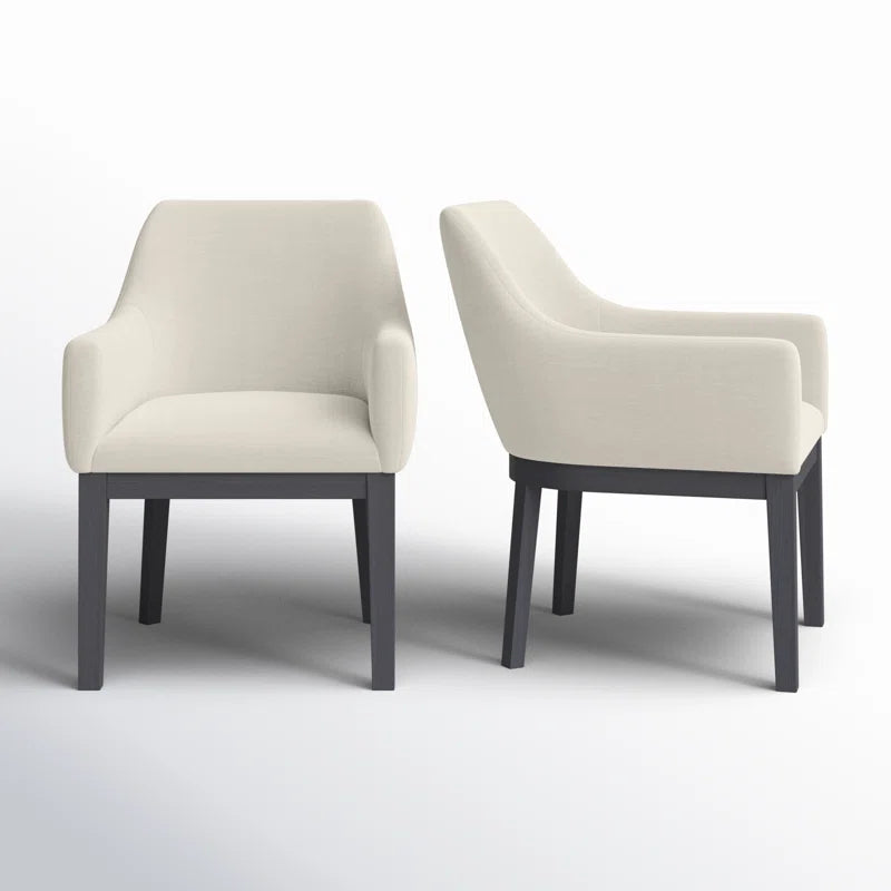 Swan Upholstered Back Armchair