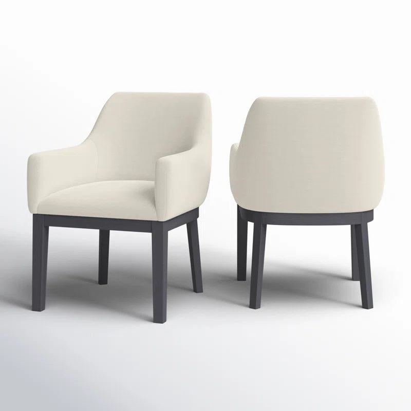 Swan Upholstered Back Armchair