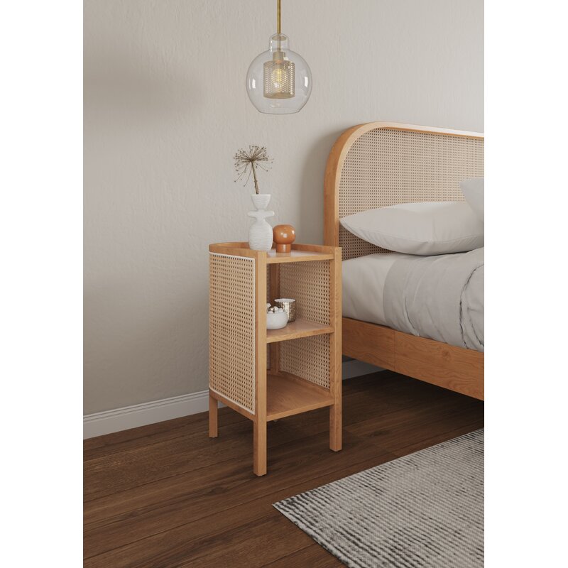 Tahitian Breeze Rattan End Table