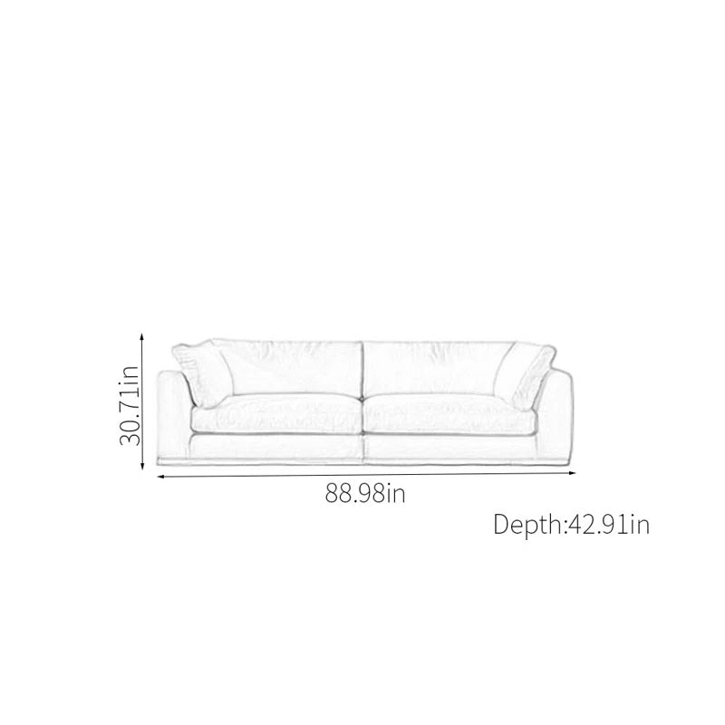 Wabi Sabi Upholstered sofa