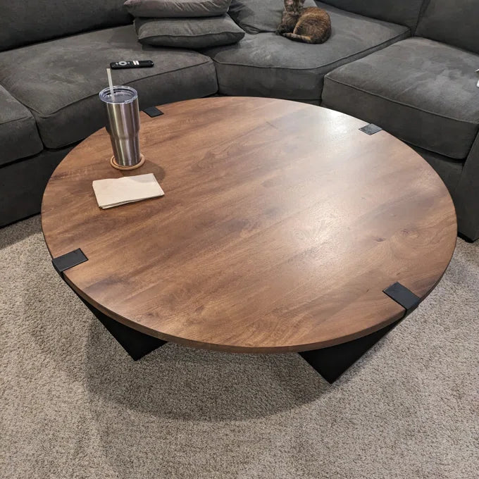Edge Teak Solid Wood Coffee Table