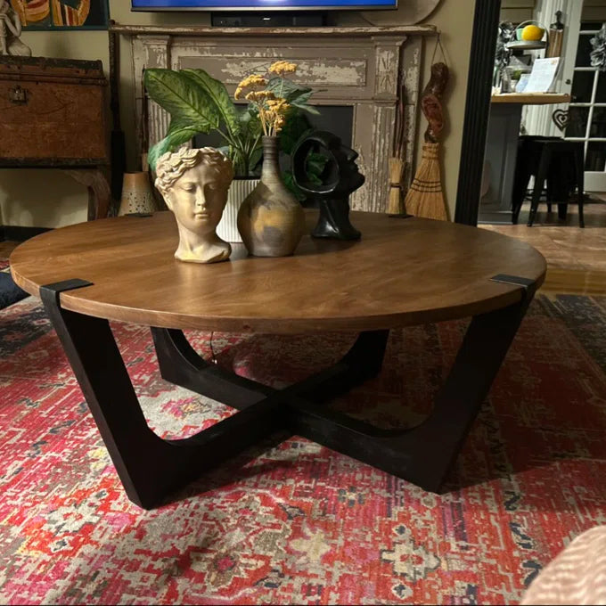 Edge Teak Solid Wood Coffee Table