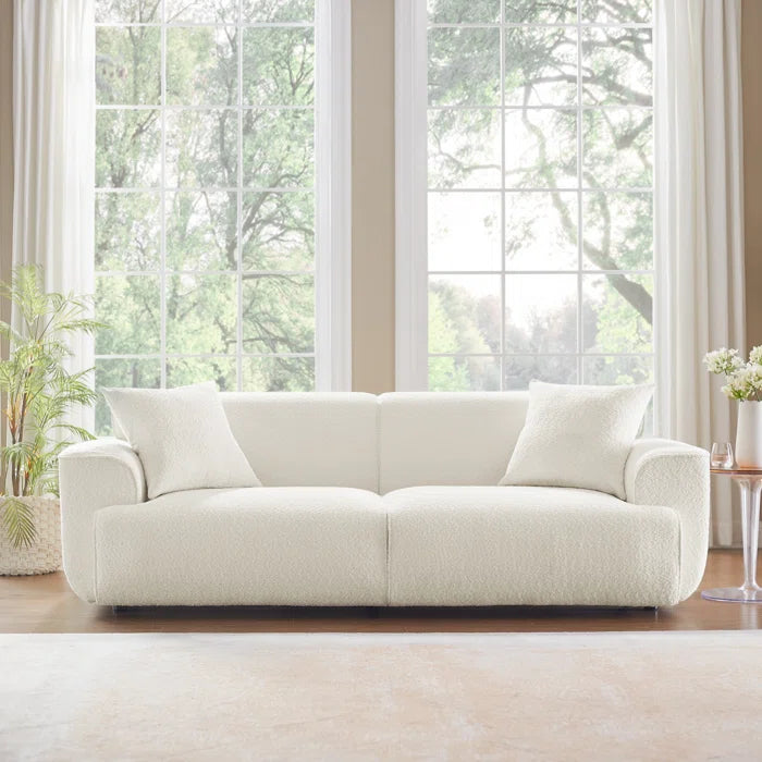 Modern Round Arm Sofa