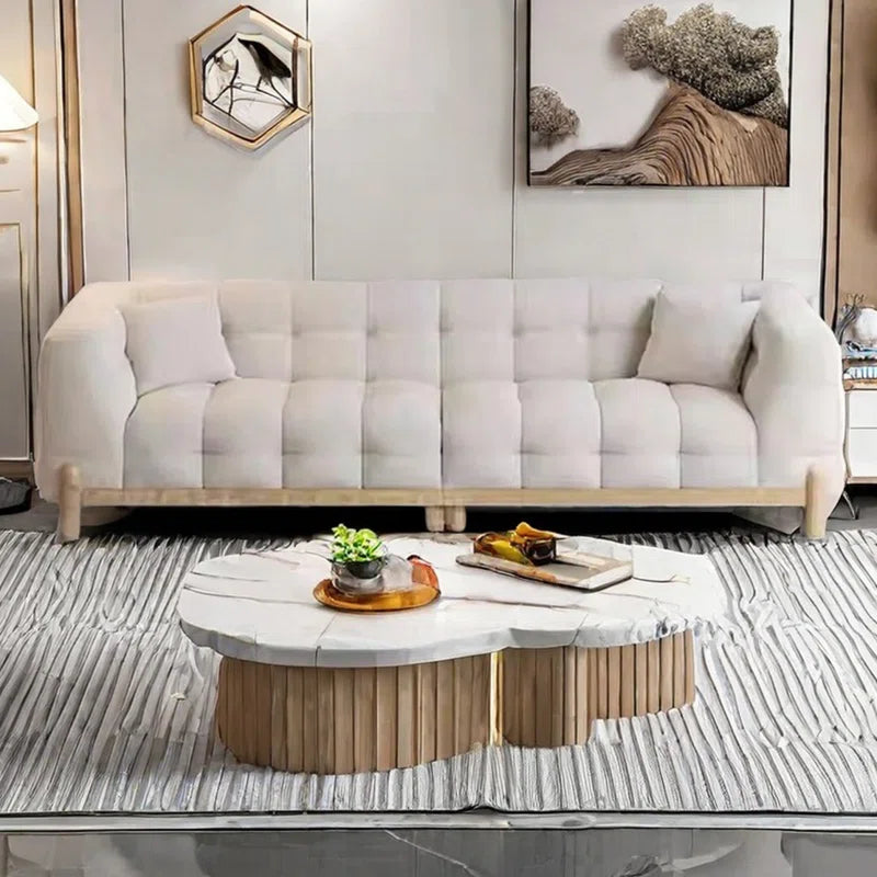 Modern Simple Straight Row Cloud Sofa