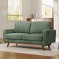 Comfy Corduroy Sofa Couch with Solid Wood Leg