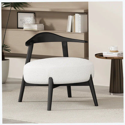 Minimal Upholstered Accent Chair