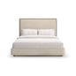Athena Chevron Upholstered Bed