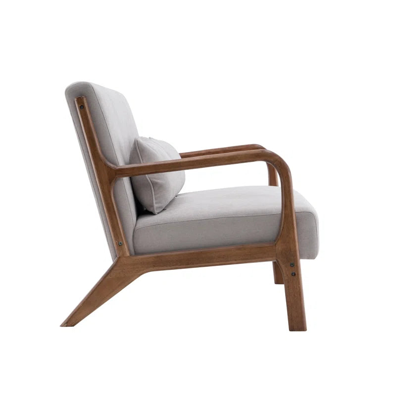 Mid-century Loveseat Sofa with Teakwood Legs