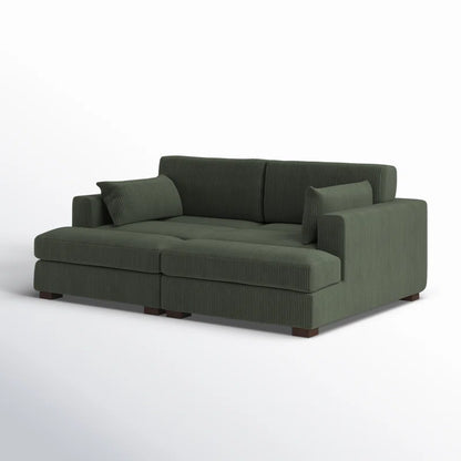 Recessed Arm Modern Sofa