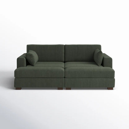 Recessed Arm Modern Sofa