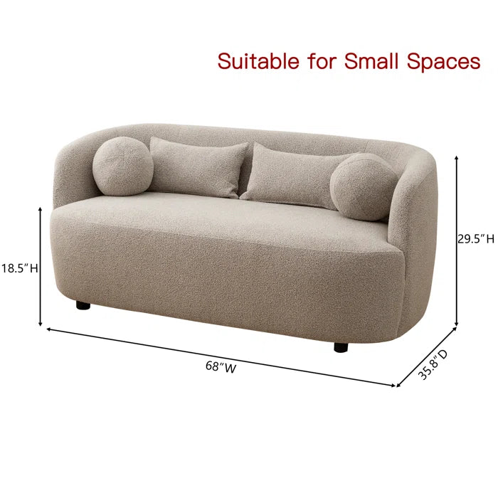 Kelly Upholstered Loveseat Sofa