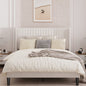 Tranquil Wingback Bed