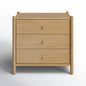 Eclipse 3-Drawer Nightstand