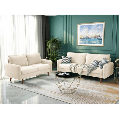Goldenrod Upholstered Loveseat Sofa