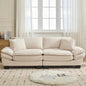 Modern Corduroy Loveseat Sofa