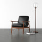 County Faux Leather Armchair