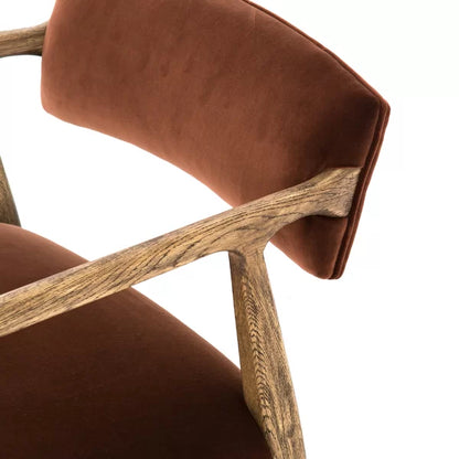 Cullin Velvet Upholestered Armchair