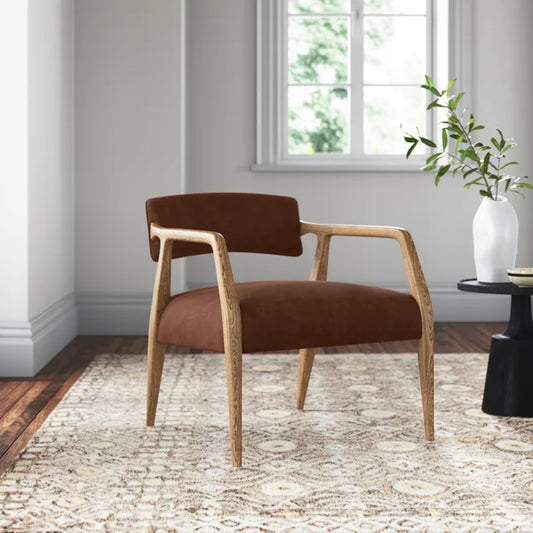 Cullin Velvet Upholestered Armchair