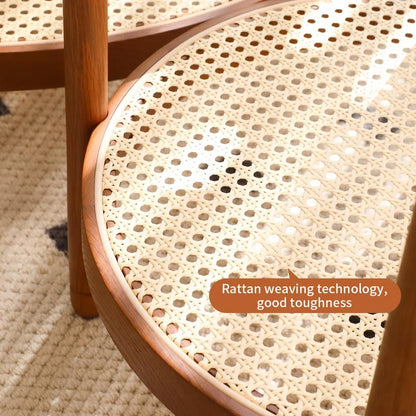 Fluted Glass Top Coffee Table