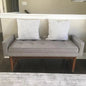 Verde Mid Century Modern Settee Bench