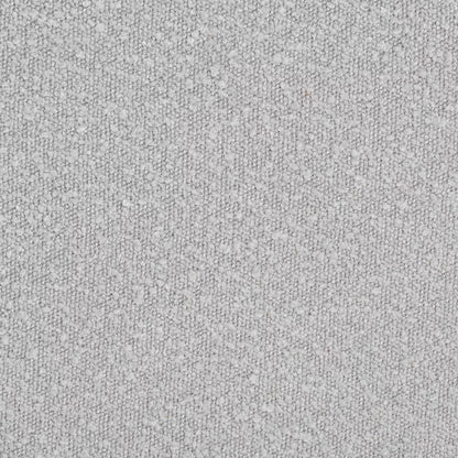 Finlay Boucle Fabric and Wood Ottoman