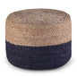 Herron Contemporary Round Pouf