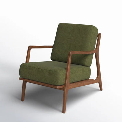 Rae Fabric Upholstered Lounge Armchair