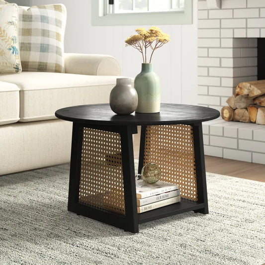 Accer Solid Wood Top Coffee Table