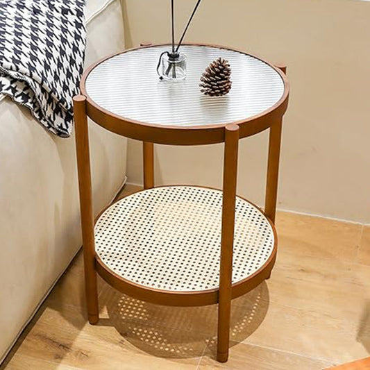 Riviera Rattan Side Table