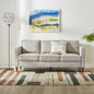 Sand Square Arm Sofa