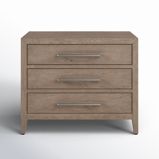 Luna 3-Drawer Nightstand