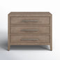 Luna 3-Drawer Nightstand