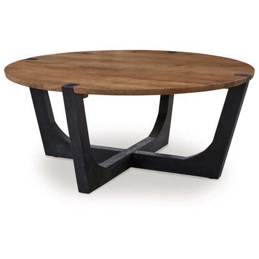 Edge Teak Solid Wood Coffee Table