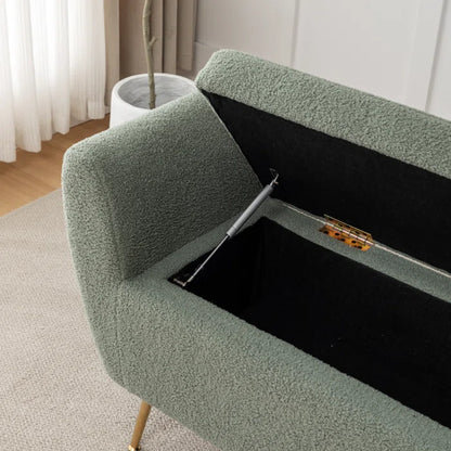 Ruby Upholstered Flip Top Storage Bench