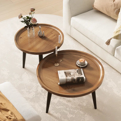 Knight Teak Nesting Coffee Table