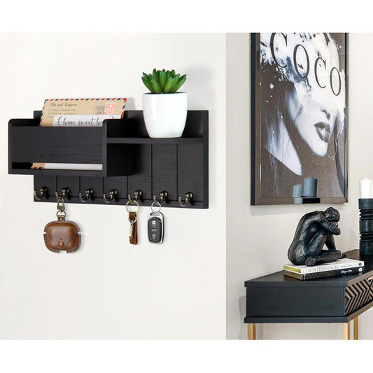 Alderwood Key Holder Shelf
