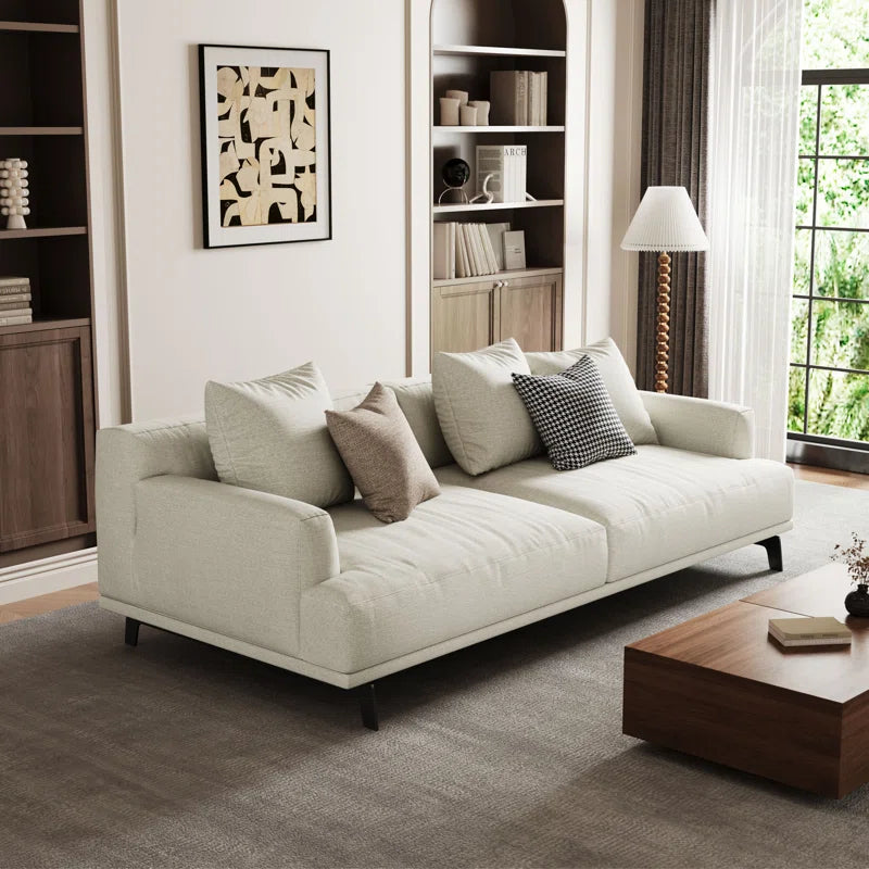 Lavish Modern 3-seater sofa with pillows