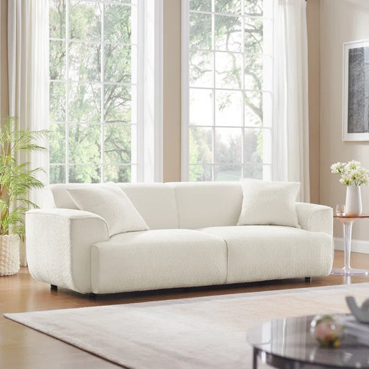 Modern Round Arm Sofa