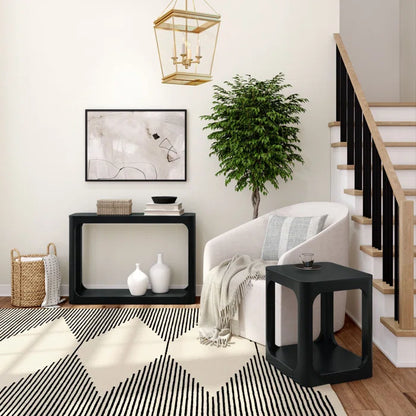 Modern Minimalist Solid Wood Console Table - Sleek and Stylish Entryway Accent