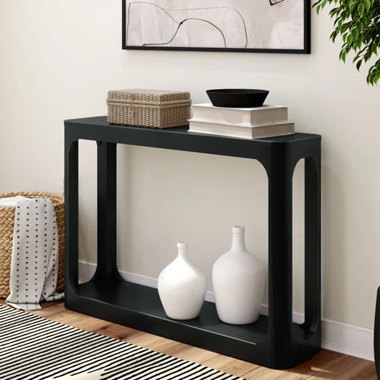 Modern Minimalist Solid Wood Console Table - Sleek and Stylish Entryway Accent