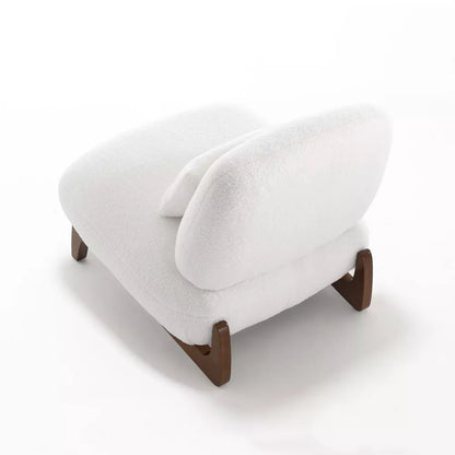 Mid Century Modern Armless Accent Chair