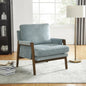 Mid Century Velvet Accent Chair