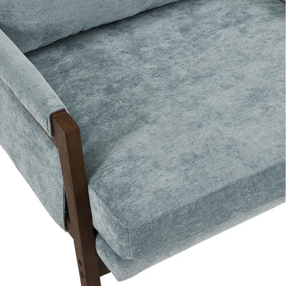 Mid Century Velvet Accent Chair