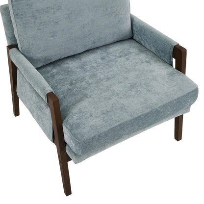 Mid Century Velvet Accent Chair