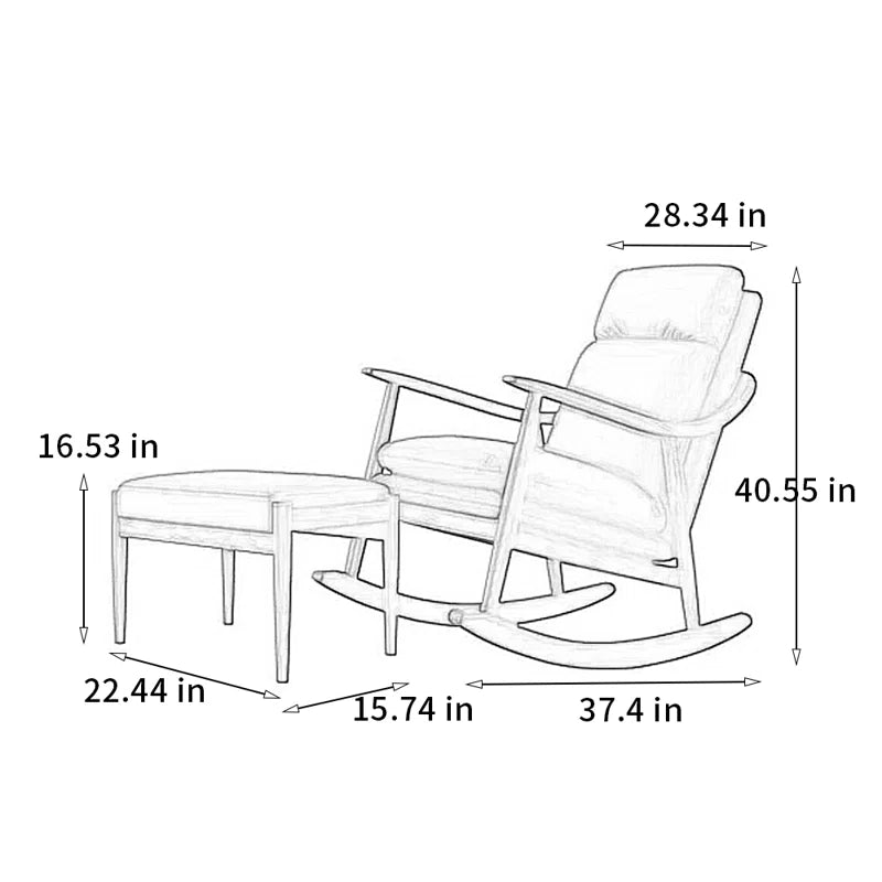 Modern Design Rocking Chair Rocking Chair