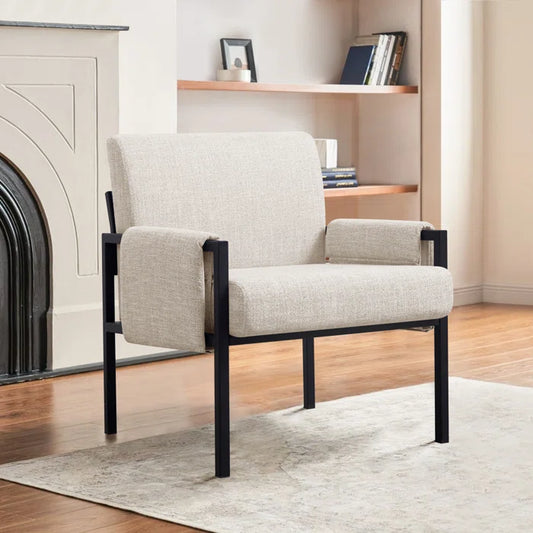 Modern Upholstered Accent Armchair